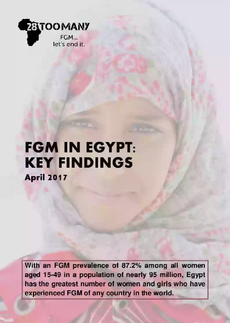 Key Findings: FGM in Egypt (2017, English)